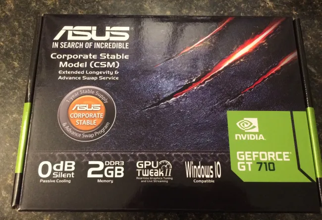 ASUS GeForce® GT 730, Graphics Card