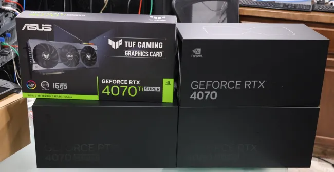 NVIDIA RTX 40 SUPER GPUs