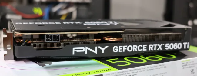 NVIDIA GeForce RTX 5060 Ti side view