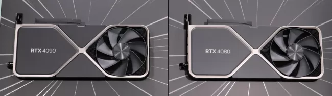 NVIDIA RTX 4080 + 4090 Founders Edition Cards