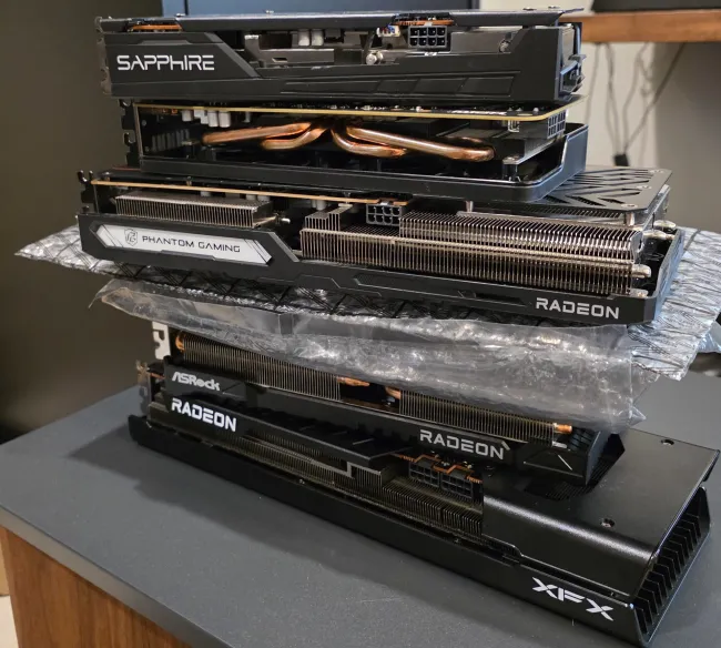 More Old AMD Radeon graphics cards