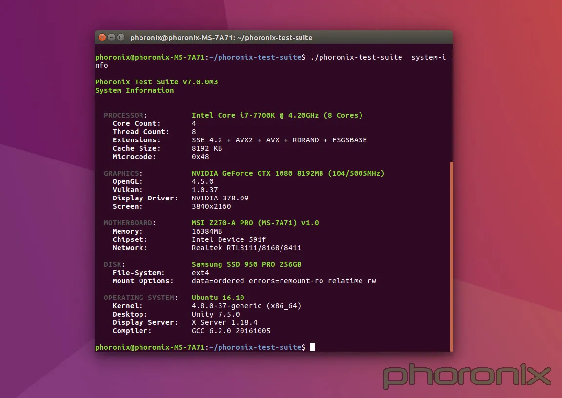 Phoronix Windows 10 vs. Ubuntu Linux Gaming Performance ...