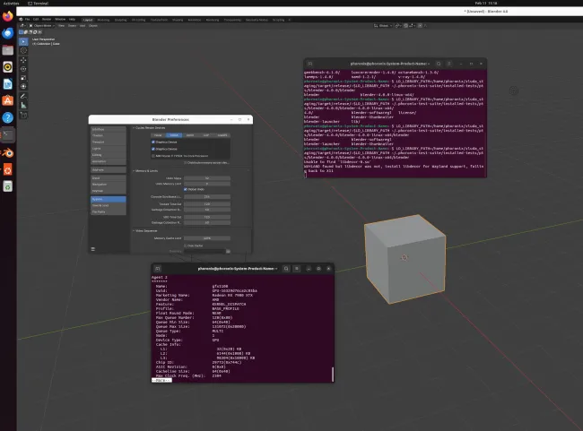 Radeon GPU running CUDA Blender