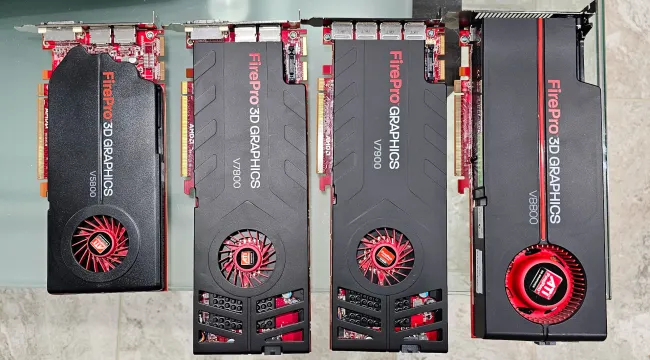 2010~2011 FirePro graphics cards