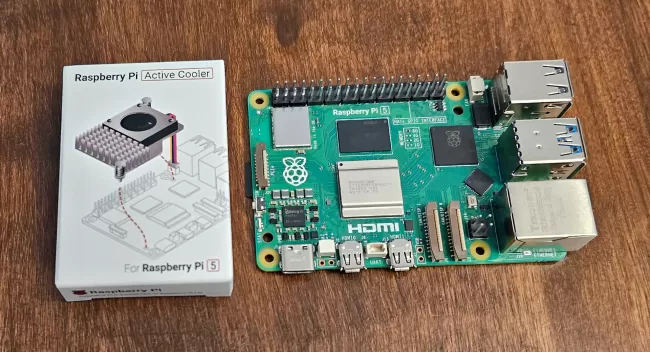 the Raspberry Pi 5 