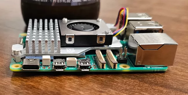 Raspberry Pi 5 micro HDMI ports