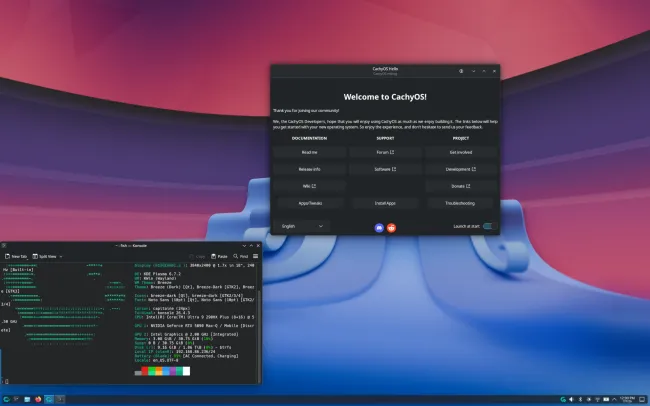 Razer Blade 18 on CachyOS