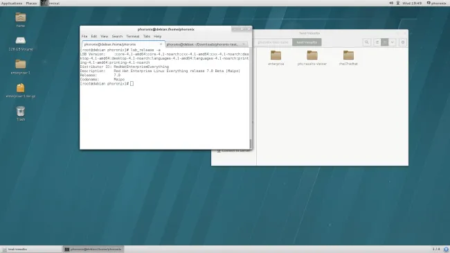 RHEL 7 desktop