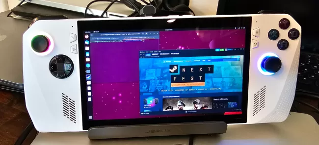 ASUS ROG Ally with Ubuntu