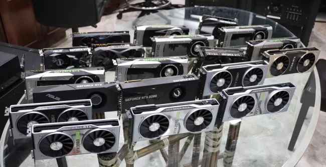 NVIDIA graphics cards at Phoronix