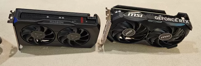 RTX 4060 vs. RX 7600