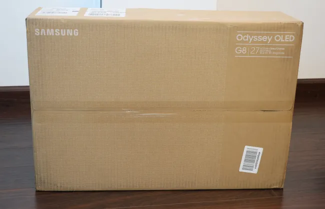 Samsung G81SF review package