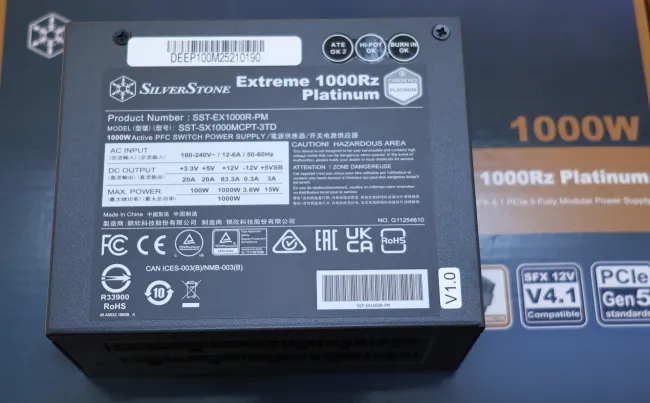 SilverStone Extreme 1000Rz Platinum