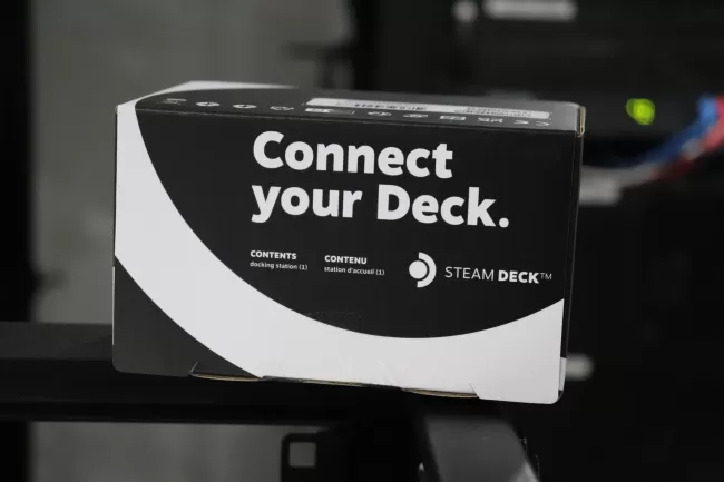 Valve Steam Deck Docking Station Hands-On Review - Phoronix