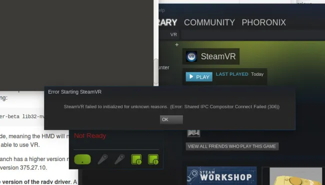 Trying The Steamvr Beta On Linux Feels More Like An Early Alpha