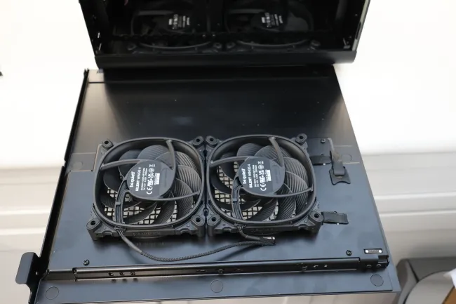 System76 Thelio Major side intake fans