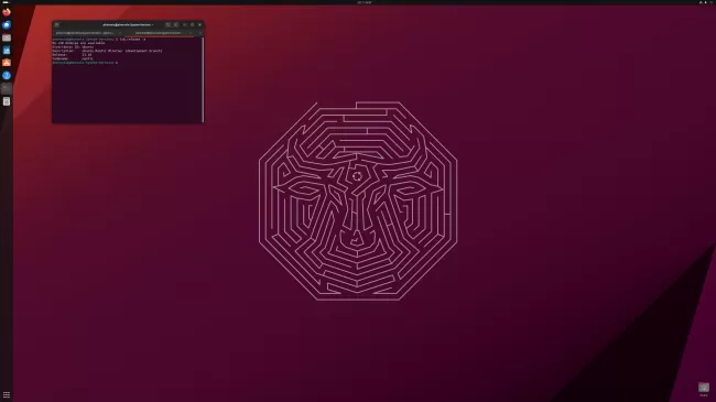 Ubuntu 23.10 desktop