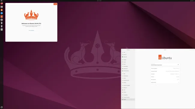 Ubuntu 24.04 desktop