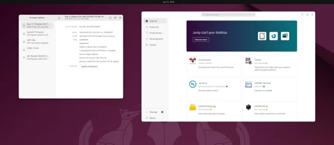 Ubuntu 24.04 con nuevo actualizador de firmware y centro de aplicaciones