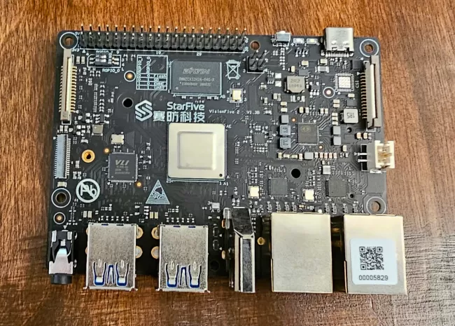 StarFive VisionFive 2 RISC-V board