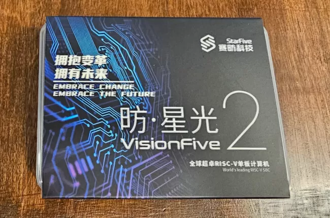 VisionFive 2 box