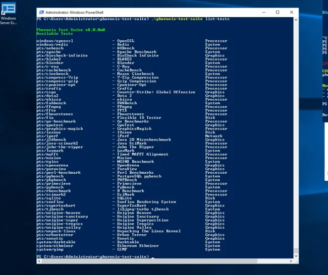 Bringing Open-Source, Automated Benchmarks To Windows 10 / Windows ...