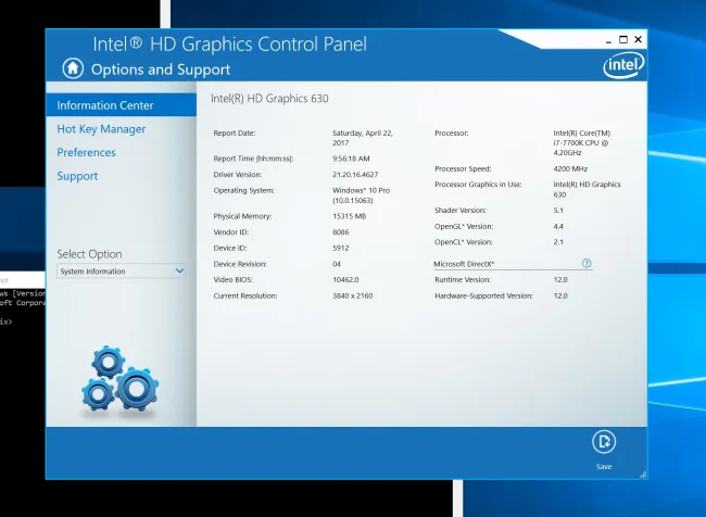 Intel HD Graphics 630: Windows 10 Creators vs. Ubuntu 17 ...